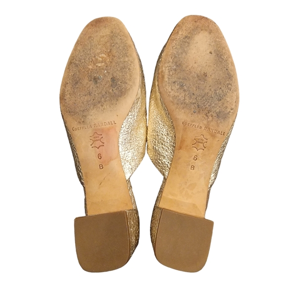 Loeffler Randall Metalic Gold Heal Mule - Picture 7 of 7